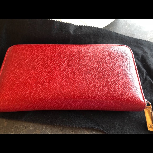 Chanel Caviar Large Timeless CC Zip Around Wallet - Picture 3 of 7
